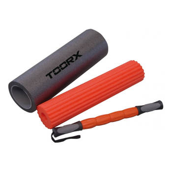 Toorx Fitness 3-in-1 Foam Roller