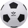 Angel Sports voetbal zacht 12,5 cm zwart/wit