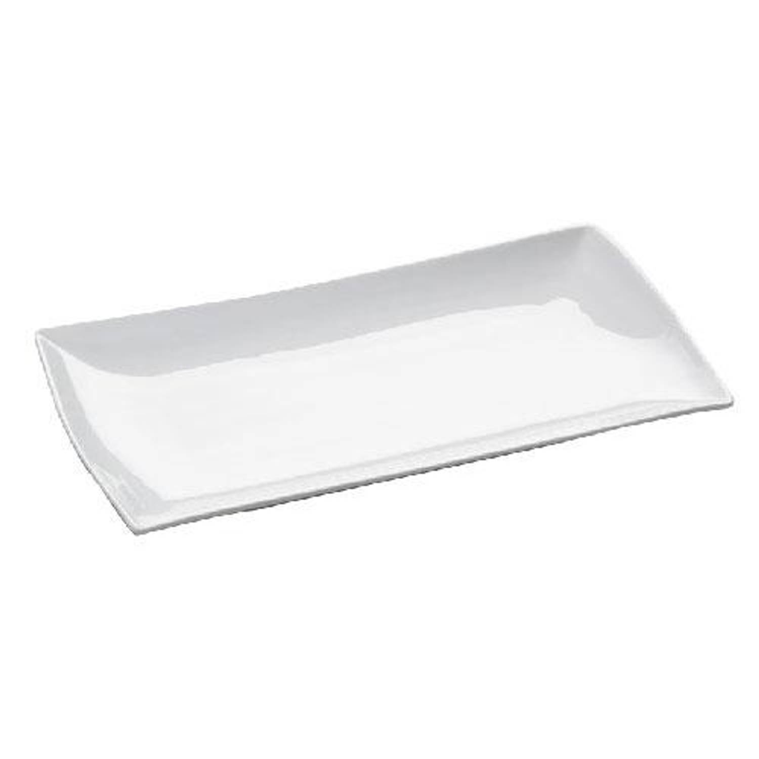 Maxwell & Williams East Meets West Dinerbord - 30,5 x 17 x 2,5 cm - Wit