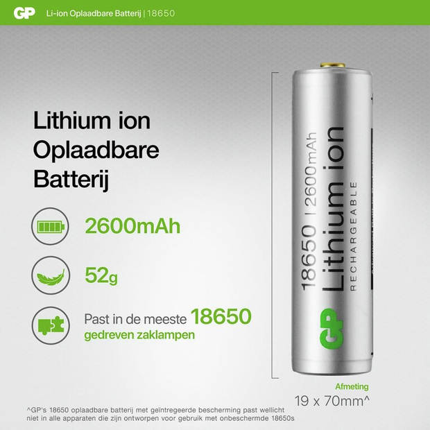 Oplaadbare Batterij Li Ion 3,7V