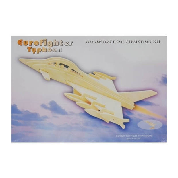 Bouwpakket Eurofighter straaljager - 3D puzzels