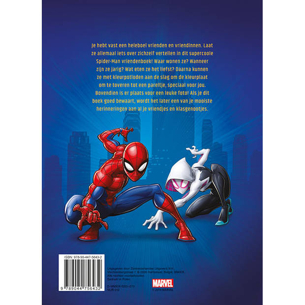 Deltas vriendenboek Spider-Man