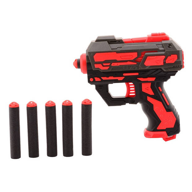 Tack Pro shotgun Pro Pocket III 12,5 cm zwart/rood 7-delig