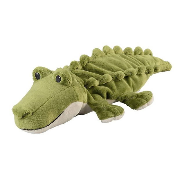 Warmies warmteknuffel krokodil 35 cm groen