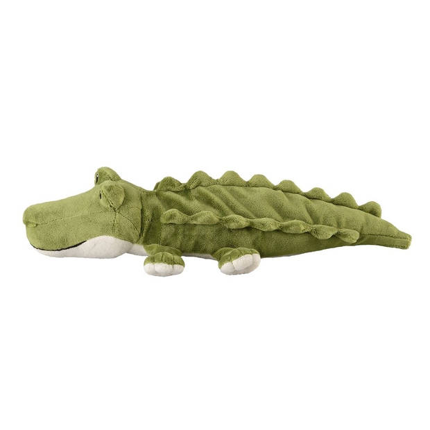 Warmies warmteknuffel krokodil 35 cm groen
