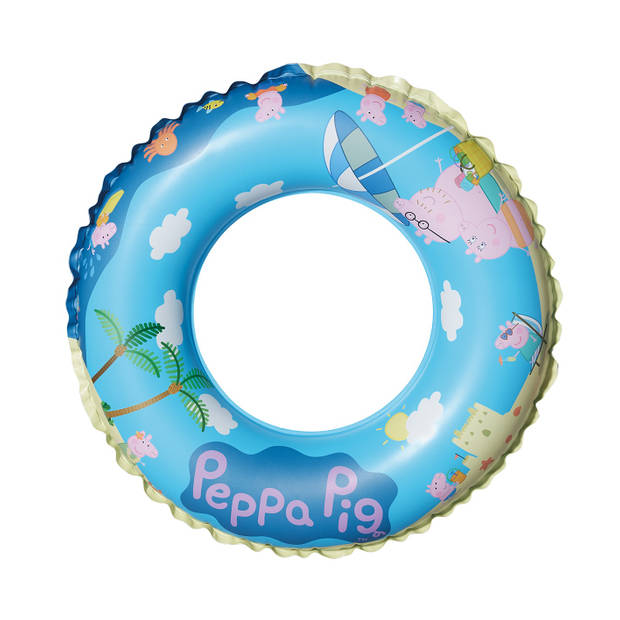 Happy People zwemband Peppa Pig 45 cm blauw