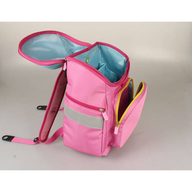 Upixel Super Class School Bag - Kinderrugzak - DIY Pixel Art - Bubblegum Roze