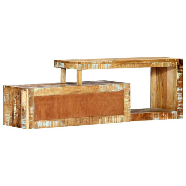 vidaXL Tv-meubel 120x30x40 cm massief gerecycled hout