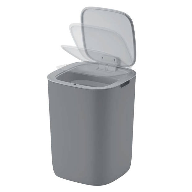 EKO - Morandi Smart Sensor Bin 12 liter, EKO - Polypropyleen - grijs