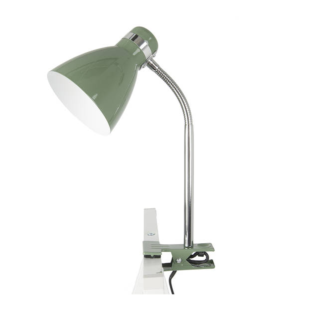 Leitmotiv - Clip on lamp Study metal jungle green
