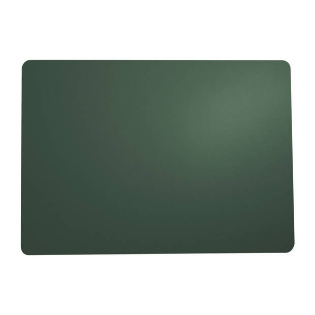 ASA Selection Placemat - Leather Optic Fine - Kale - 46 x 33 cm