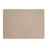 ASA Selection Placemat - Leather Optic Fine - Stone - 46 x 33 cm