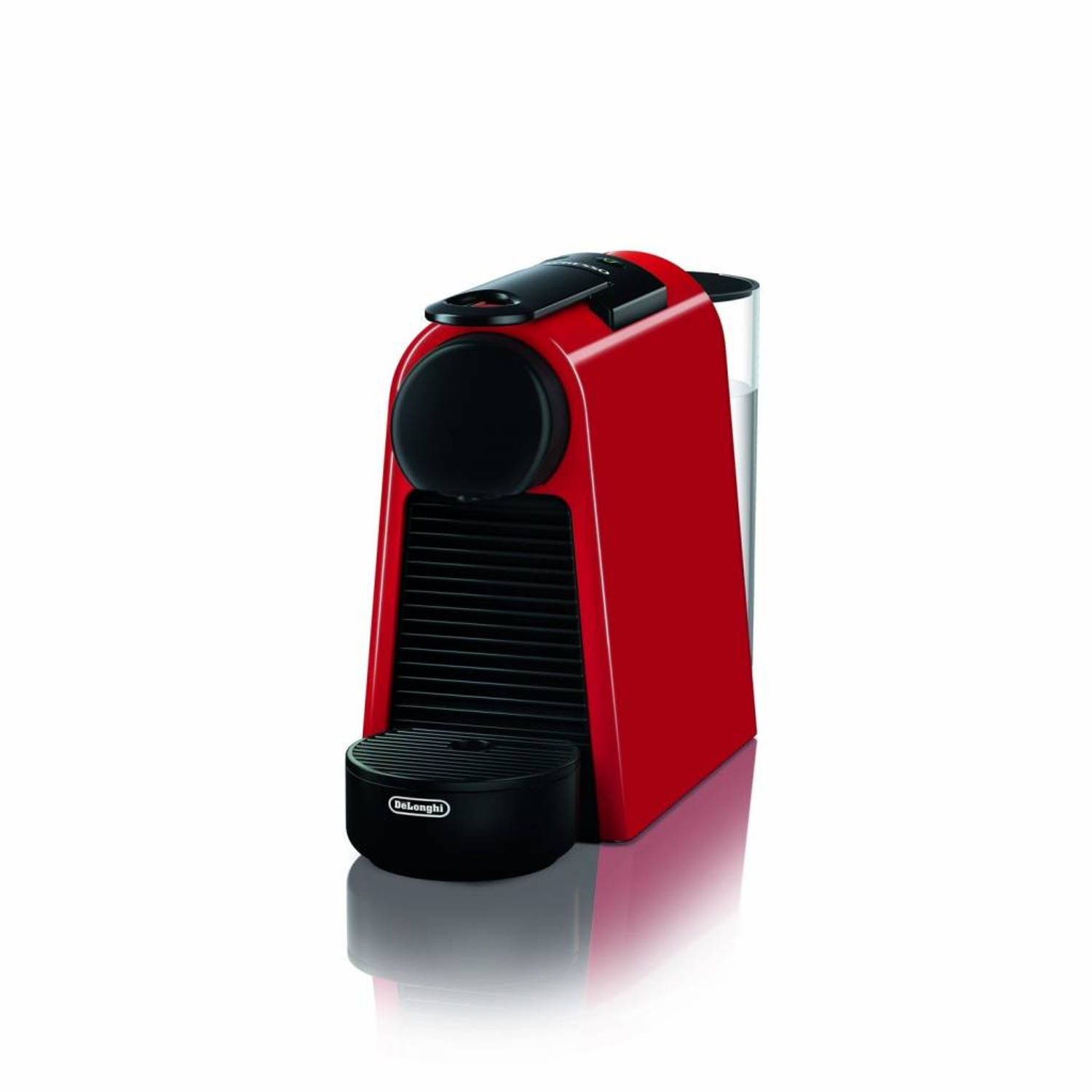 DeLonghi Essenza Mini EN 85.R Volledig automatisch Koffiepadmachine 0.6l Zwart, Rood koffiezetapparaat | Blokker