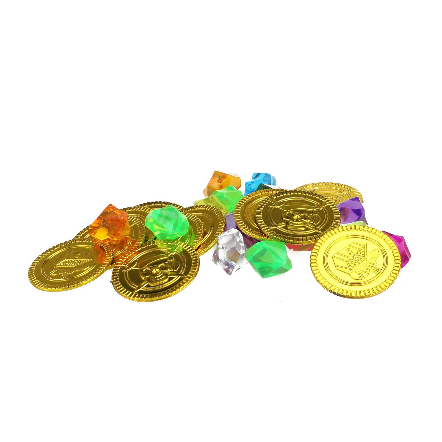 Toi-Toys Toi toys Piraten Munten 3, 5 Cm Goud En Diamanten online kopen