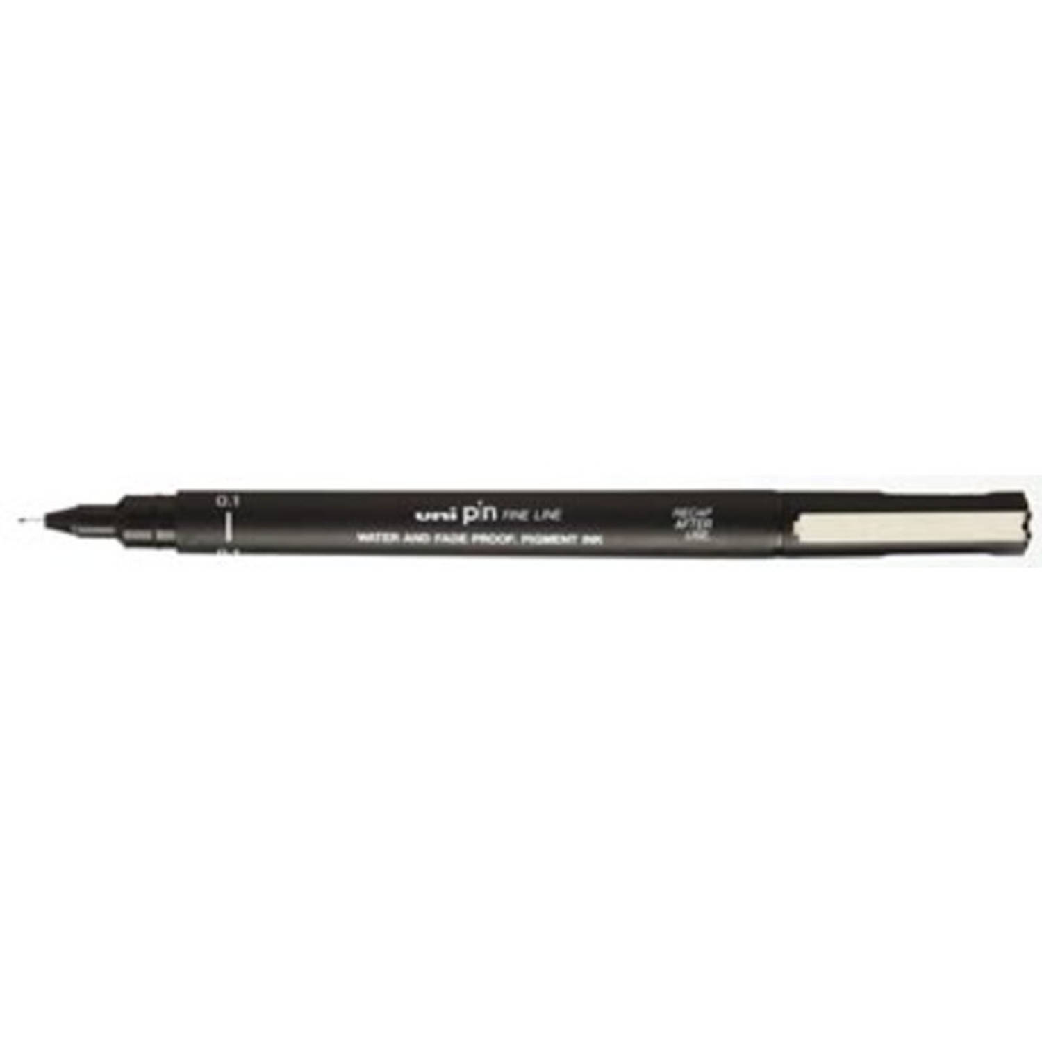 Uni-Ball Fineliner Pen 0 1 mm Zwart