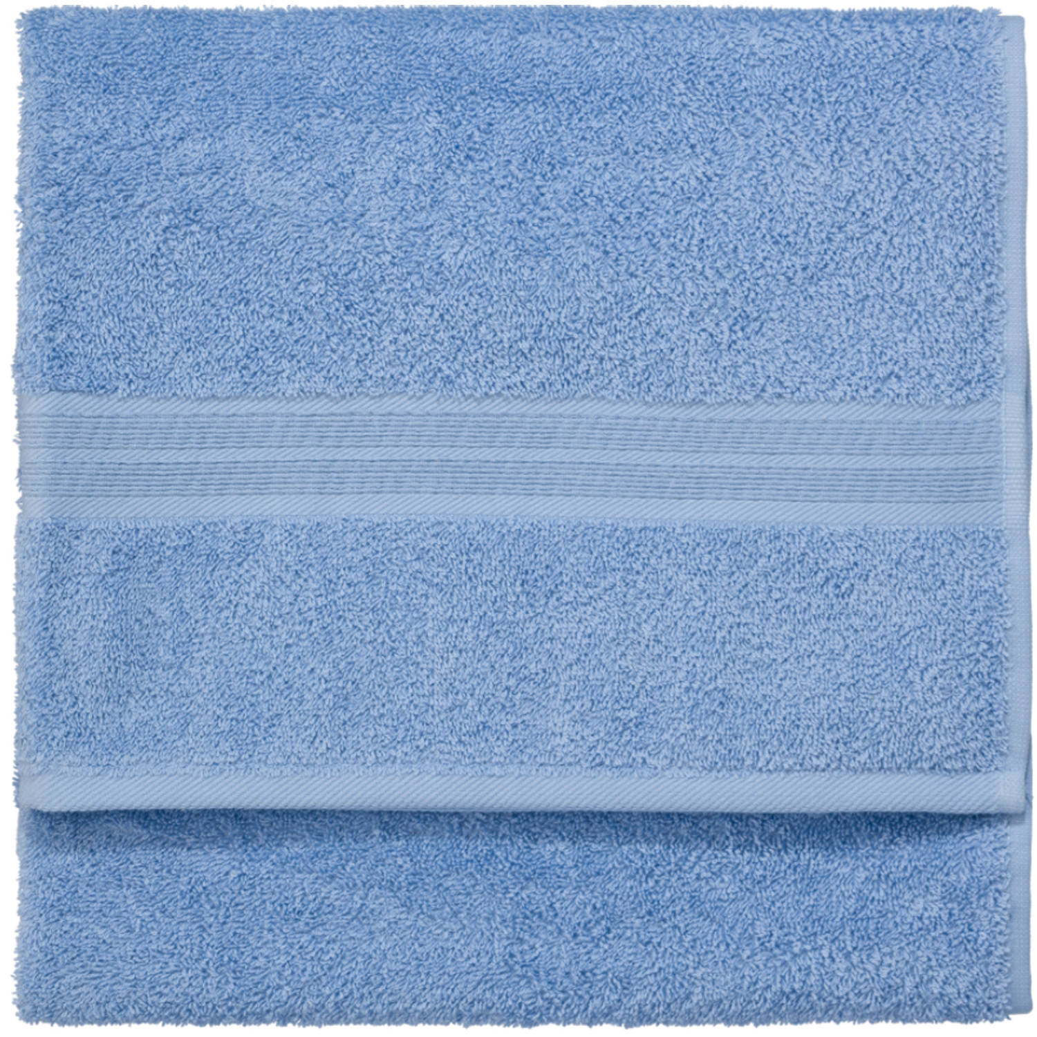 Verandert in Turbine Incarijk Blokker handdoek 500g - blauw - 110x60 cm | Blokker