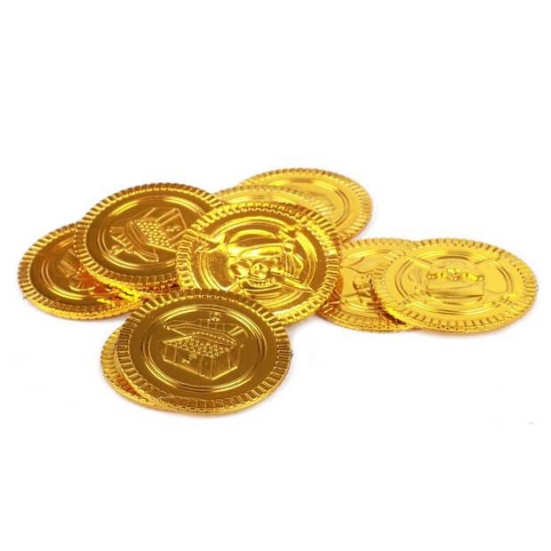 Toi-Toys piraten munten 3,5 cm goud en diamanten