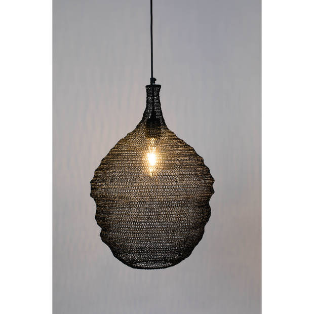 Housecraft Lena Hanglamp M Zwart