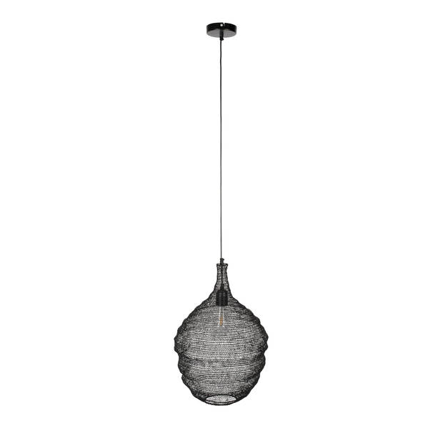 Housecraft Lena Hanglamp M Zwart