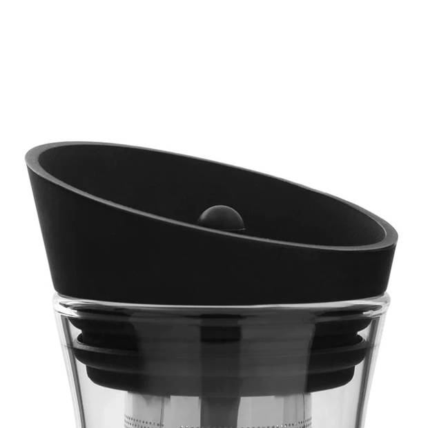 Viva - Infusion Karaf met Filter 1,4 liter - Borosilicaatglas - Transparant