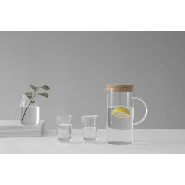 Viva - Cortica Karaf Water 1,3 liter - Borosilicaatglas - Transparant
