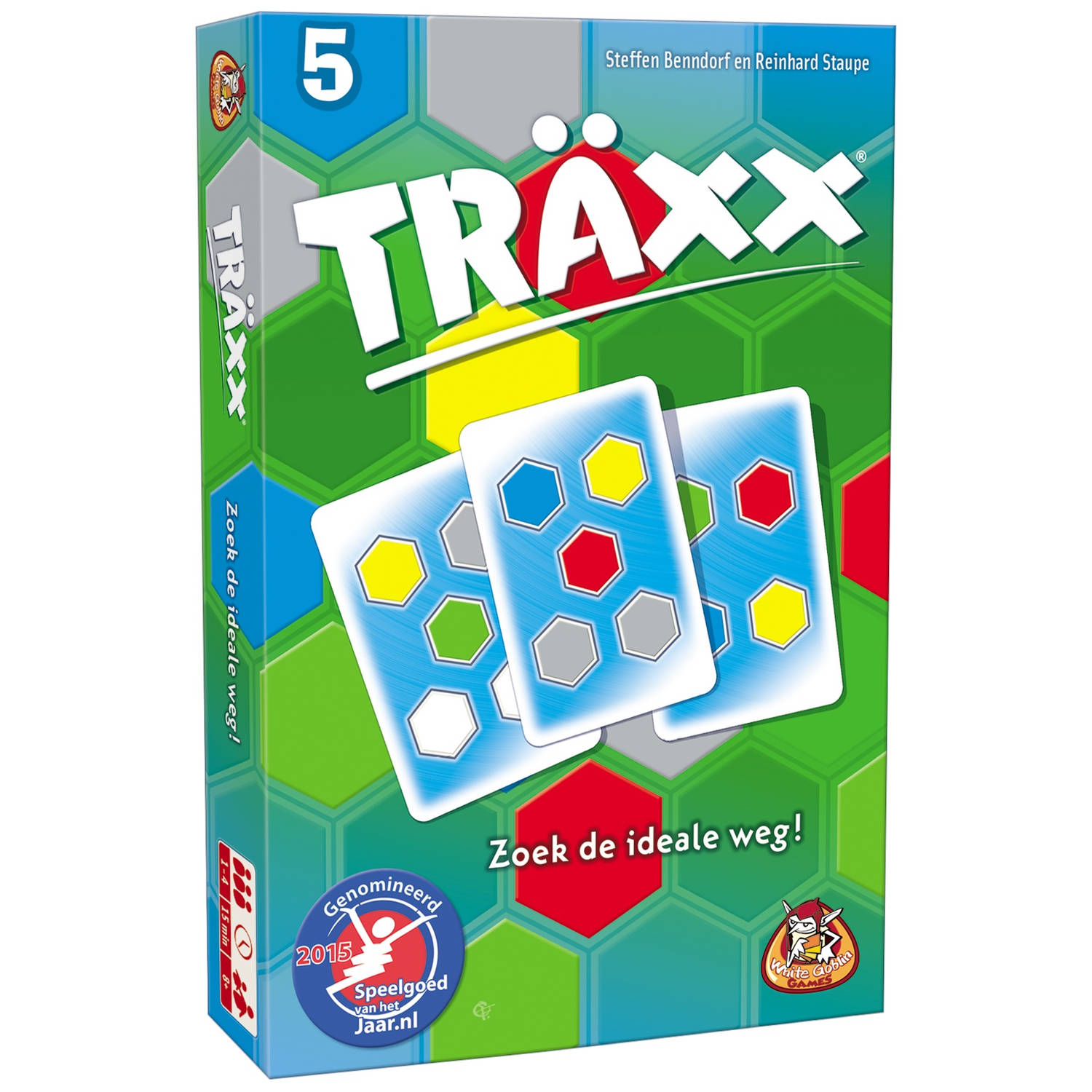 White Goblin Games kaartspel Träxx met schrijfblokken (NL)