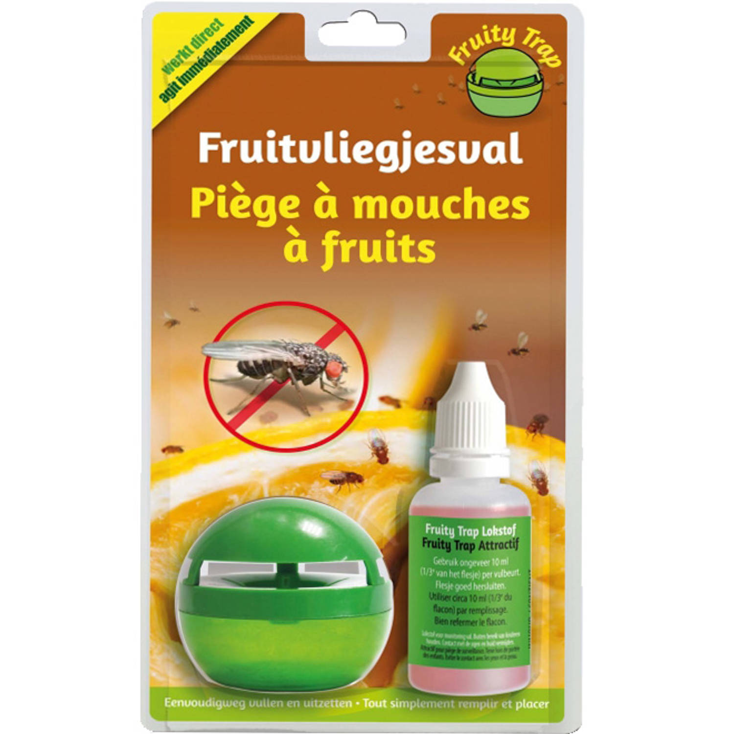 Fruity Trap Fruitvliegjesval