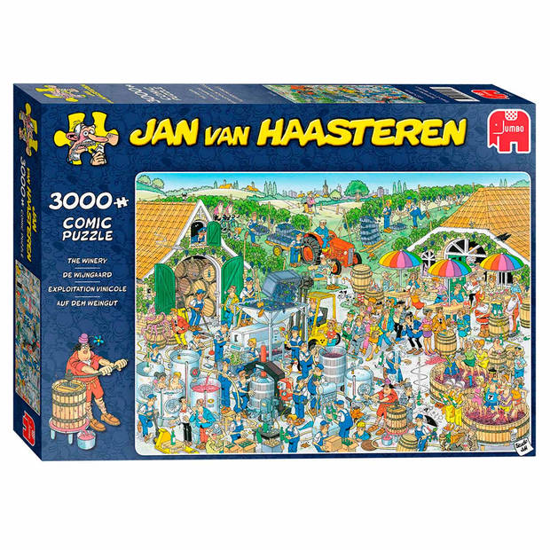 Jan van Haasteren - De Wijnmakerij - 3000 stukjes