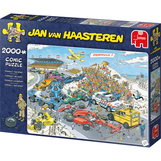 Jan van Haasteren - Grand Prix, de start