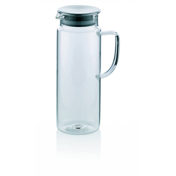 Kela waterfles Pitcher 1 liter glas transparant