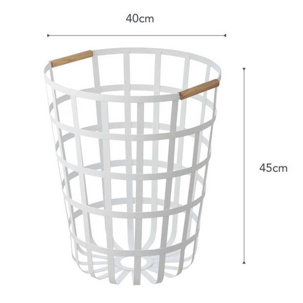 Yamazaki - Laundry Basket Round Tosca