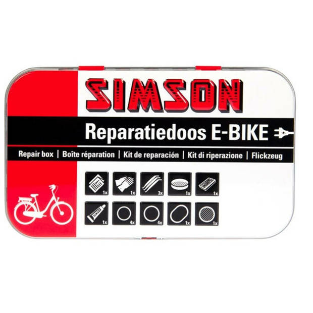 Simson Reparatieset E-Bike fietsband - elektrische fiets - Fietsbandenplaksetjes