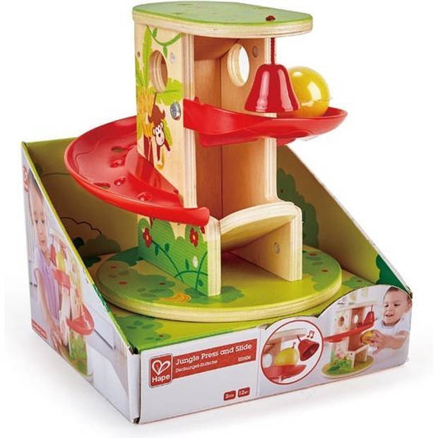 Hape glijbaanspel jungle 19,5 cm