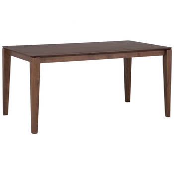 Beliani LOTTIE - Eettafel-Donkere houtkleur-MDF