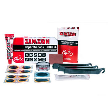 Simson Reparatieset E-Bike fietsband - elektrische fiets - Fietsbandenplaksetjes