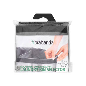 Brabantia - Waszak 40-55L selector grijs