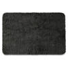 Blokker badmat - zwart - 60x90 cm