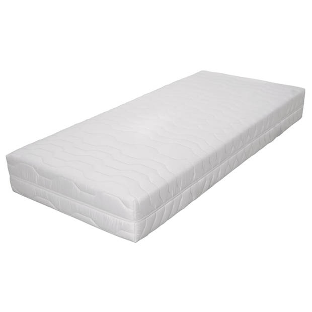 vidaXL Matras 7 Zone 20 cm pocketvering H3 120x200 cm