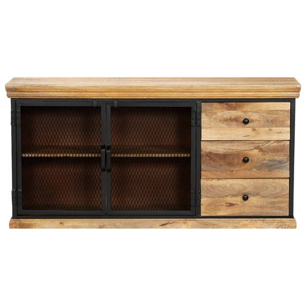 vidaXL Dressoir 150x40x75 cm massief mangohout