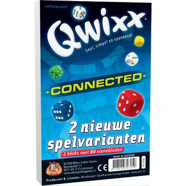 White Goblin Games uitbreidingsset Qwixx Connected