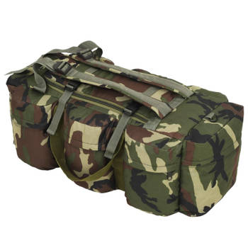 vidaXL Plunjezak 3-in-1 legerstijl 90 L camouflage