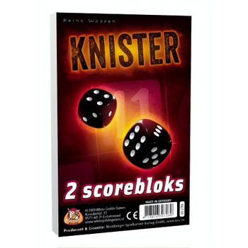 White Goblin Games uitbreidingsset Knister Scorebloks (NL)