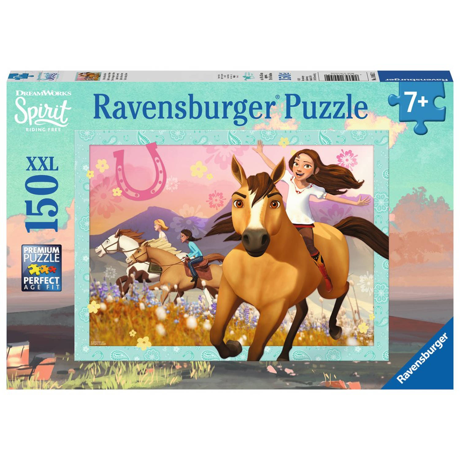 Ravensburger puzzel 150 stukjes Spirit: Wild en vrij