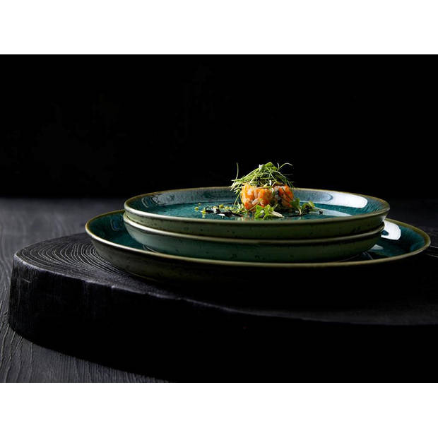 Bitz Dinerbord Gastro Groen/groen ø 27 cm