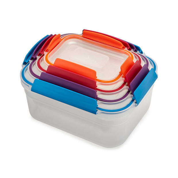 Joseph Joseph - Nest Vershoudbak Set van 4 Stuks - Polypropyleen - Multicolor