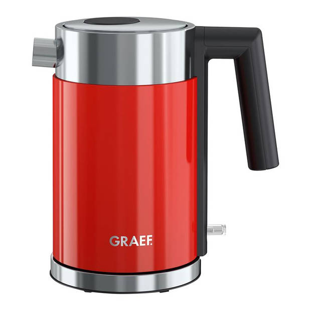 Graef - Waterkoker WK403 rood, 1 liter