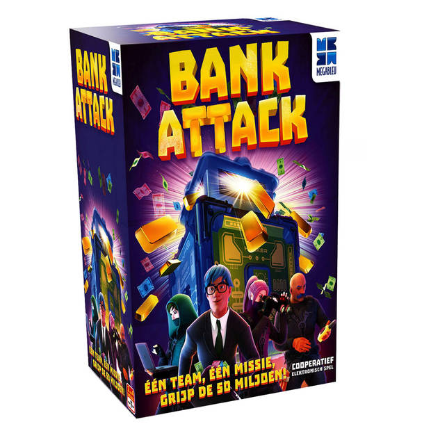 Megableu gezelschapsspel Bank Attack (NL)