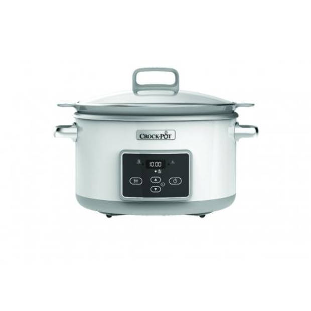 Crock Pot Slow cooker Sauté DuraCeremic 5L Wit CR026X - Crockpot