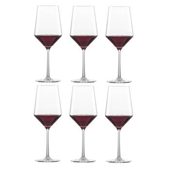 Zwiesel Glas Rode Wijnglazen Pure - 550 ml - 6 stuks