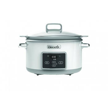 Crock Pot Slow cooker Sauté DuraCeremic 5L Wit CR026X - Crockpot